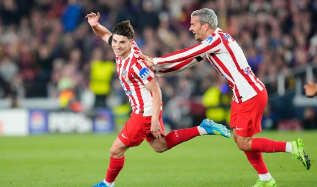 阿尔瓦雷斯欧冠联赛巴萨对阵马竞|巴塞罗那|马德里竞技_新浪体育_新浪新闻