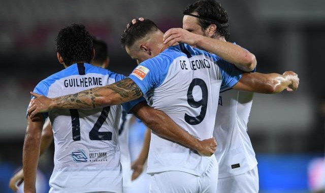 博鱼体育官网-【中超】蒂亚戈中横梁沧州难求一胜 广州城0比0沧州